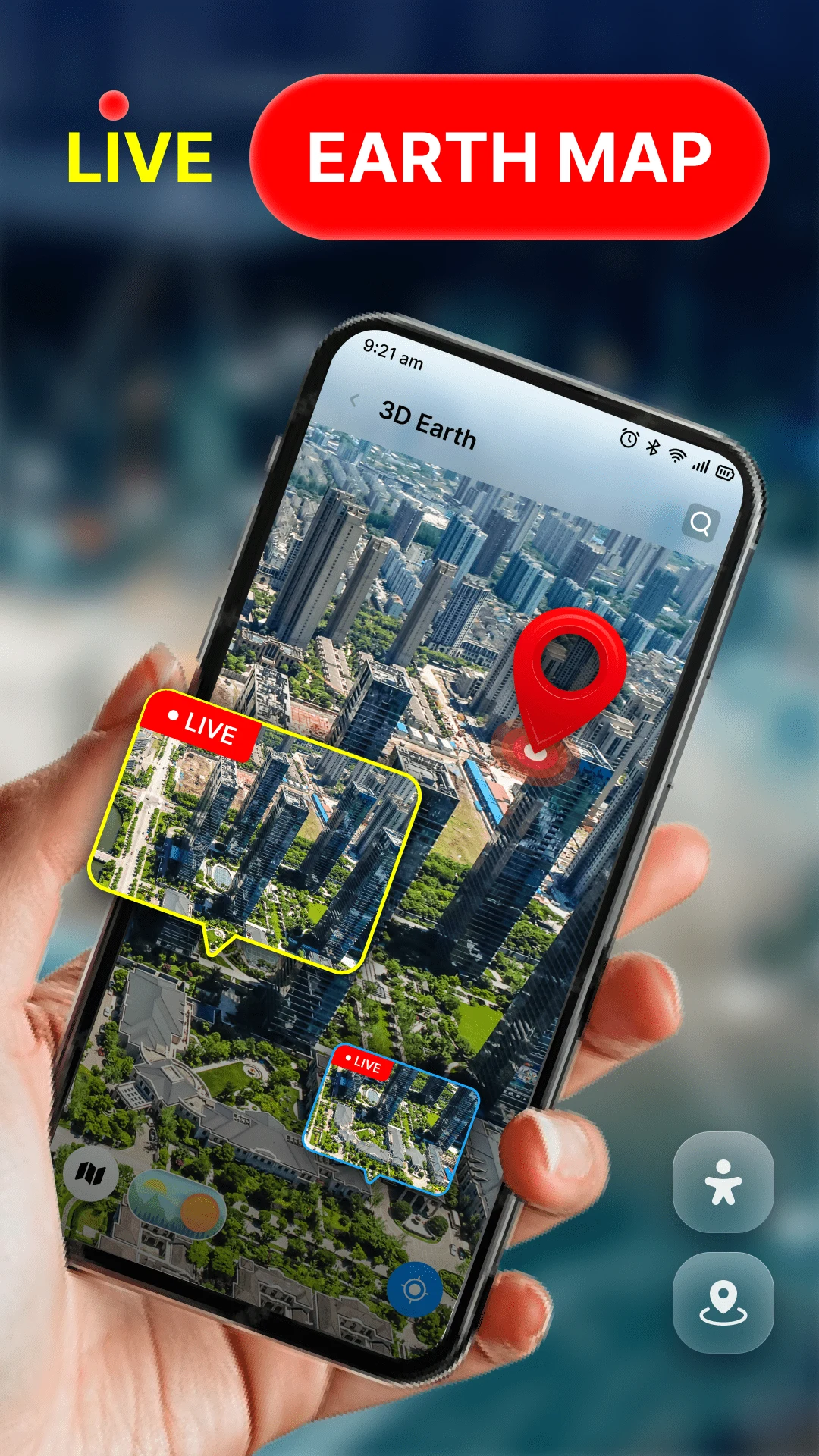 Live Cam Earth Map - GPS Cam screenshot